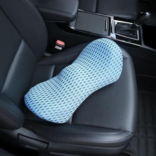 Lumber Pillow Lumber Support Back Massager Waist Cushion Slow Recover Ergonomics Memory Cotton Car Seat Cushion for Car