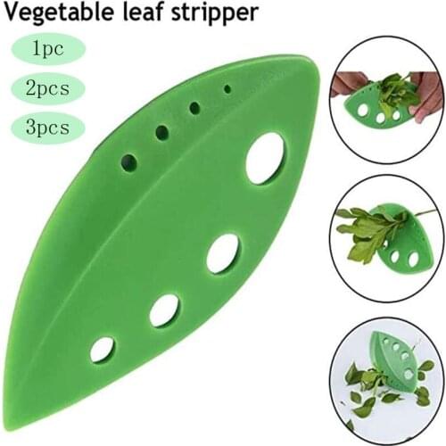 Legumes separador de folha alecrim tomilho couve folha stripper plástico verduras erva stripper looseleaf alecrim cozinha gadget