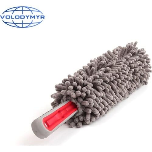 Volodymyr Microfiber Dusting Brush Home Duster Extend Stretch Feather Household Cleaning Brush Car Furniture Air-condition