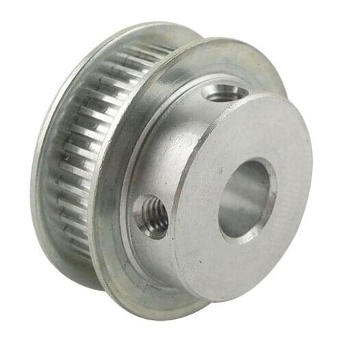 2pcs MXL-50T Timing Pulley 11mm Belt Width Gear Pulley 5/6/8/10/12/14/17mm Inner Bore Dia. Aluminum Alloy Timing Belt Pulleys