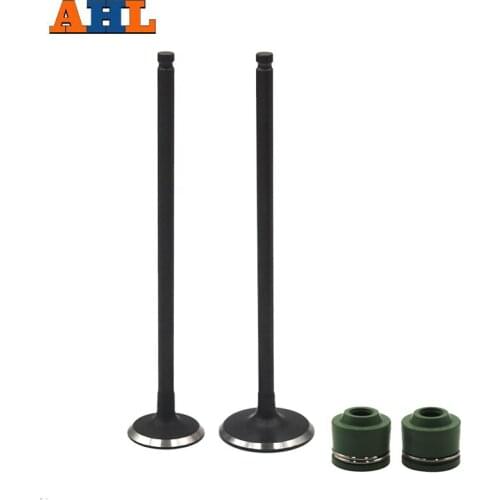 AHL Intake & Exhaust Engine Valve Stem With Oil Seals For KAWASAKI ZZR400 1995-2007 ZR400 ZRX400 1995-2008 ZX500 ZZ-R500 93-94