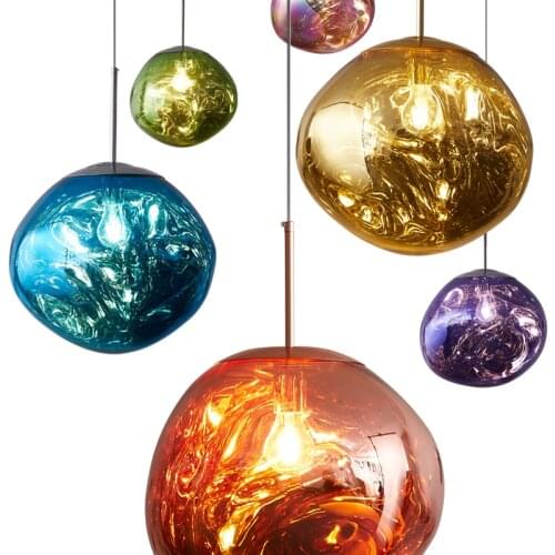 Modern LED Lava Pendant Lights for Home Decoration,Melt Pendant Lamp Living Room Bedroom Hanging Lamp Indoor Lighting Fixtures