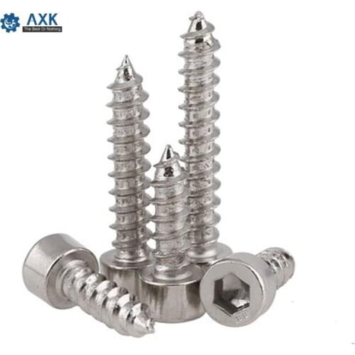 Speaker Screw Head Cap Hex Socket Machine Woodworking Round Steel Stainlness High Quality Service 50pcs M2 M2.5 M3 M3.5 Of