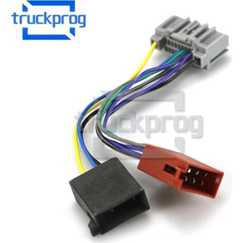 TruckProg ISO Radio Adapter Cable forCHRYSLER for DODGE JEEP Wrangler(select models)
