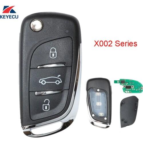 5PCS XHORSE (English Version) Universal Remote Key Fob 3 Button for VVDI Key Tool ,X002 Series