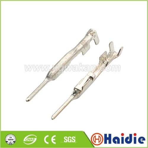 Free shipping 50pcs auto car splices wire terminal crimp loose male terminal 1674742-1