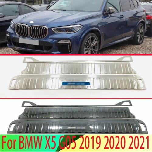 For BMW X5 G05 2019 2020 Stainless Steel Rear Trunk Scuff Plate Door Sill Cover Molding Garnish Cheap 3PCS