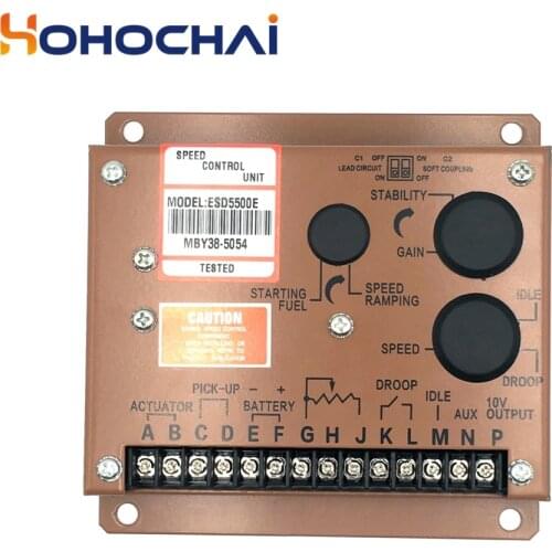 ESD5500E Generator Speed Controller Module ESD5500E Electric Speed Governor Diesel Genset Spare Parts