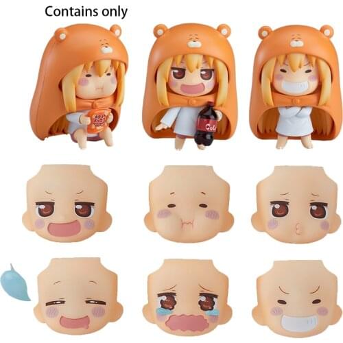 Original Gsc Anime Model B6 Himouto Umaru Chan Figure Changeable More Face Q Version Collection Action Figure Toys for Boys