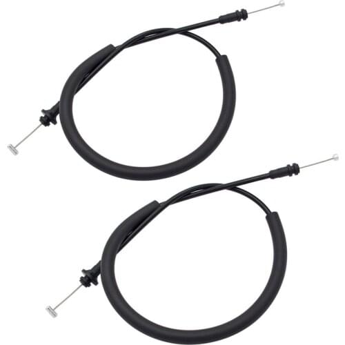 Left & Right Rear Door Latch Cable Fit for 1998-2002 Dodge Ram 1500 2500 3500