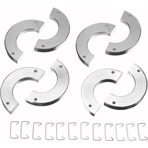 4Pcs Upgrade Metal Wheel Weight Op Tire Counterweight For Wpl Rc Car B14 B16 B24 B36 B14K B24K C14K Increase Balance