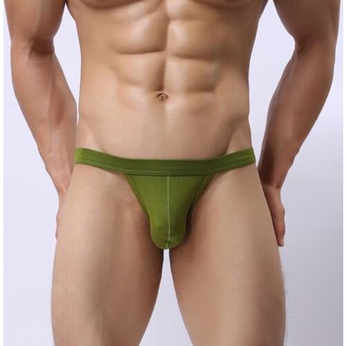 Men Sexy Underwear Briefs Mens Modal Thongs G-Strings Tanga Exotic Male Panties Briefs Gay Men Underwear Homme Jockstraps