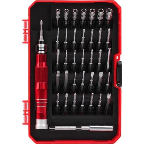 Precision Screwdriver Set with Case, Handle, All-in-One Multi-Function Screwdriver Repair Tool for Electronics, Smart Phone