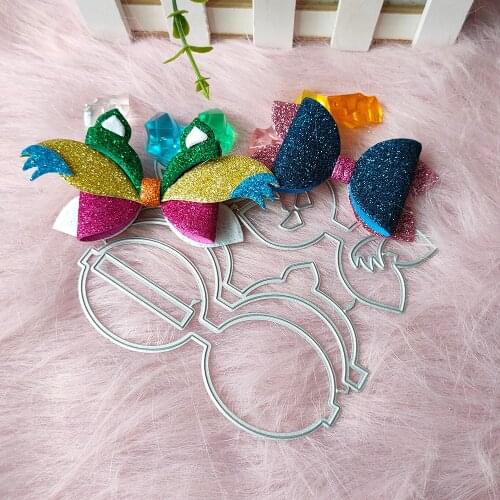 New Eyelash bow Metal Cutting Dies Decorative DIY Scrapbooking Steel Craft Die Cut Embossing Paper Cards Stencils