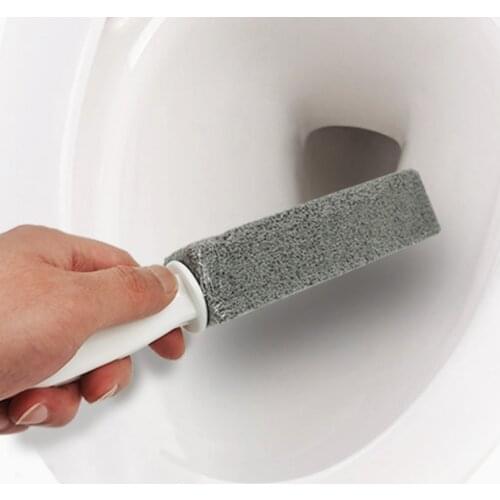 Portable Pumice Stone Water Toilet Cleaner Brush Wand Tile Sinks Bathtubs 360 Degrees Cleaning Tool Bathroom Gadgets