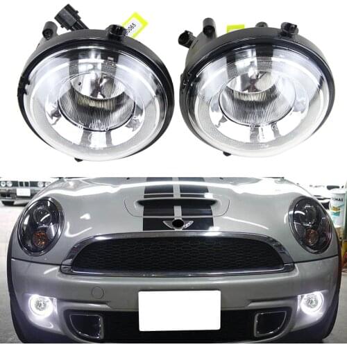Directly Replace LED DRL Daytime Running Light Halo Fog Lamp For Mini Cooper Hatch R55 R56 R58 R60 Countryman R61 Paceman F56