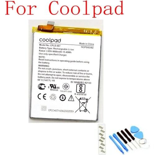 High Quality 4000mAh CPLD-407 Battery For Coolpad Mobile phone