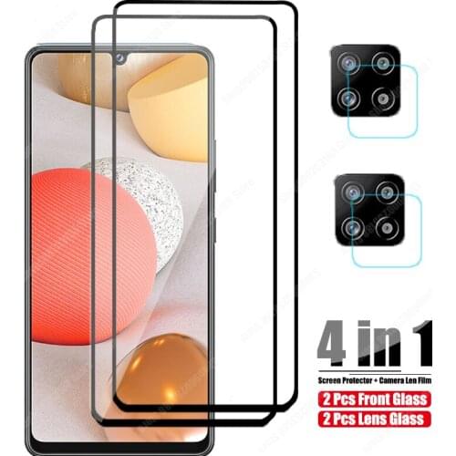 Camera Screen Protector For Samsung Galaxy A42 Glass Protective On For Samsung A42 5G Glass Safety Tempered Film A 42 6.6"