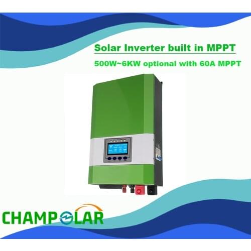 Champolar 1000W Hybrid Solar Inverter With MPPT 110V~120Vac 220Vac Single Phase