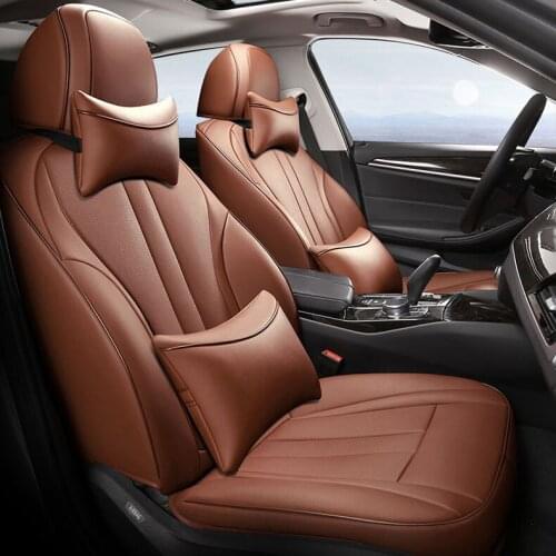 Custom cowhide car seat cover for BUICK Encore GL6 excelle gx Verano Excelle Park Avenue LaCrosse regal car accessories sticker