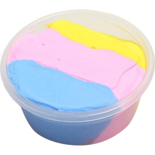 DIY Fluffy Floam Slime Scented No Borax Kids Toy Stress Relief Sludge Toy on Toxic Slime for Kids Adults Hand Dryer Parts