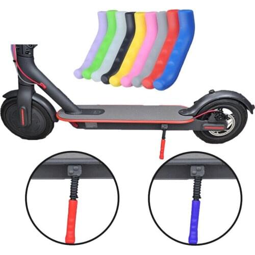 For Xiaomi M365 Scooter Brake Sleeve Foot Support Sleeve Accessories Brake Handle Protective Shell Silicone Protective Sleeve