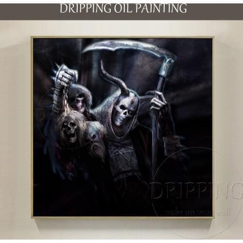 DRIPPING Wall Black And White Paintings