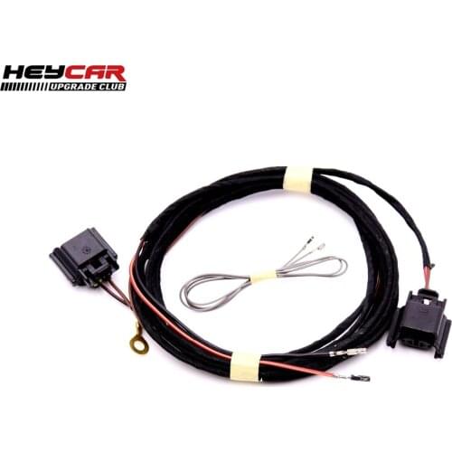 HEYCAR For VW Golf 7 MK7 VII Fog Light Cable Fog Lamp Lighting harness
