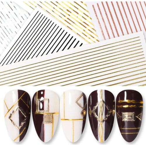 LEMOOC Nail Art Stickers