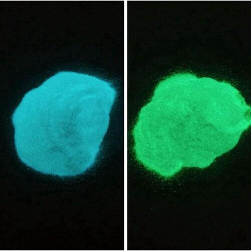 Neon Photoluminesce Phosphor Powder Nail Glitter Powder Dust Luminous Pigment Fluorescent Powder Nail Glitters Glow in the Dark