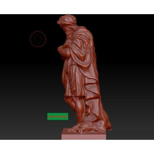 New model 3D model for cnc or 3D printers in STL file format Indifference