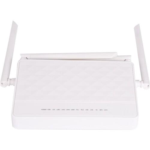 Optical Network Unit 4G/5G ONU ONT EPON GPON 4GE+2VOICE+2.4G/5.8G WIFI+1USB+CATV SC APC UPC Interface English Version BT-711XR