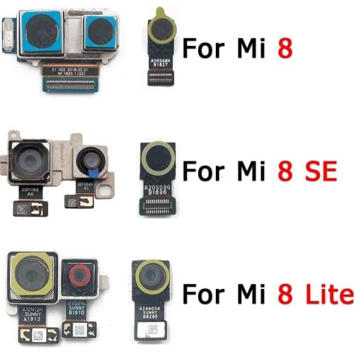 Original Rear Front Camera For Xiaomi Mi 8 Lite Mi8 SE Frontal Small Backside Selfie Facing Back Camera Module Spare Parts