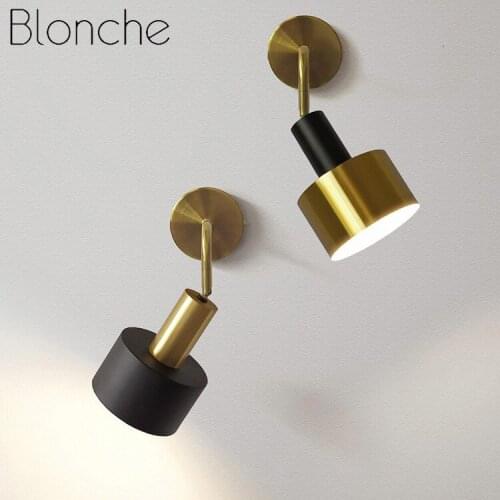 Simple Flashlight Wall Lamp Bedside Lighting Bathroom Mirror Front Lamp Light Luxury Bedroom Room Wall Lamps for Living Room