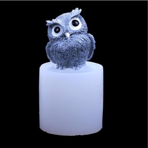 Transparent Silicone Mould Resin Decorative Craft DIY owl jewelry storage box Mold epoxy resin molds for jewelry