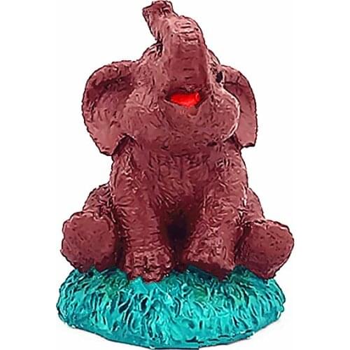 Elephant 3D Incense Stone Incense Shigaomomusimo cake decorative mold silica gel mold C1208