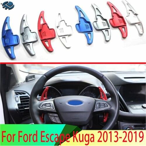 For Ford Escape Kuga 2013 2014 2015 2016 2017 2018 2019 Aluminum alloy Steering Wheel Shift Paddle Extension