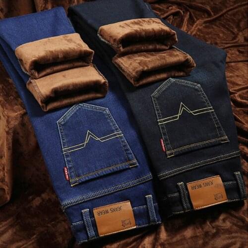 Мужские утепленные джинсы UVRCOS China At AliExpress