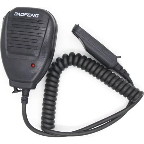 Baofeng Waterproof Speaker Mic Microphone PTT for Portable Baofeng Two Way Radio UV-9R / UV 9R Plus / UV-XR UV-XS Walkie Talkie