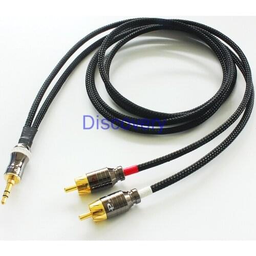 Japan Canaime Audio Cable 3.5 Turn Double Lotus One Point Two Hivi H4 H5 Monitor Speaker Cable