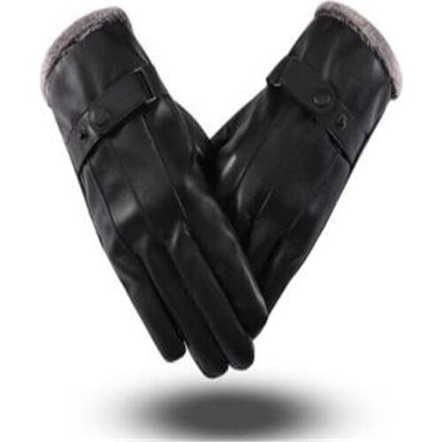 Winter new men breathing skin more classic three tendons and velvet touch screen saver warm gloves cycling wind proof ST-616