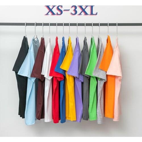 100% Cotton T Shirt For Men Plain Black Oversized Short Sleeved Round Neck Mens T-shirts Sport Grey Casual Plus Size 3XL Tops