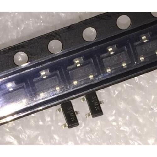 100pcs MMBTH10 LMBTH10LT1G MARKING 3EM Patch NPN transistor 0.05 A / 25V SOT23