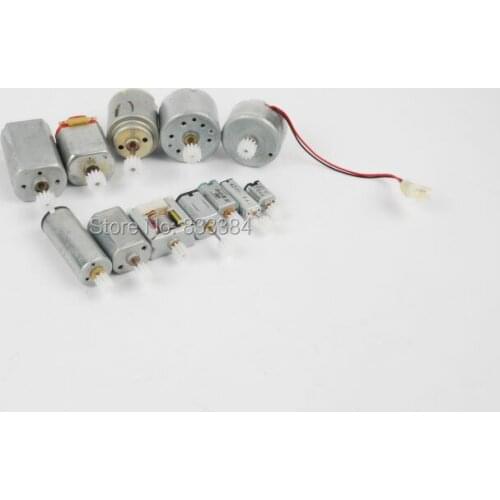 12 kinds Motor gear pack DIY model parts Micro DC motor