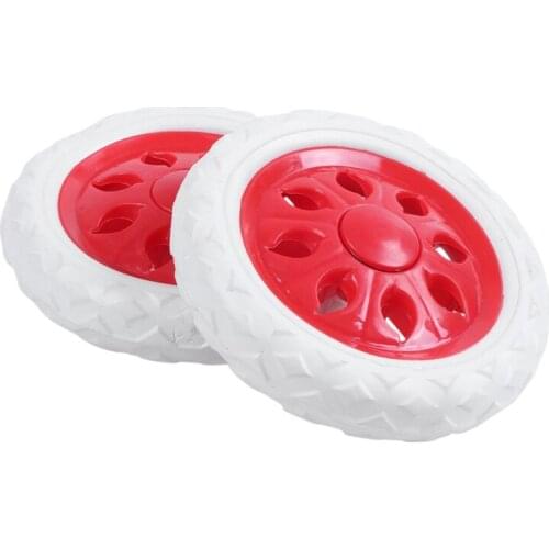 2 Pcs Wheel Shopping Service Cart Stool Caster Replacement