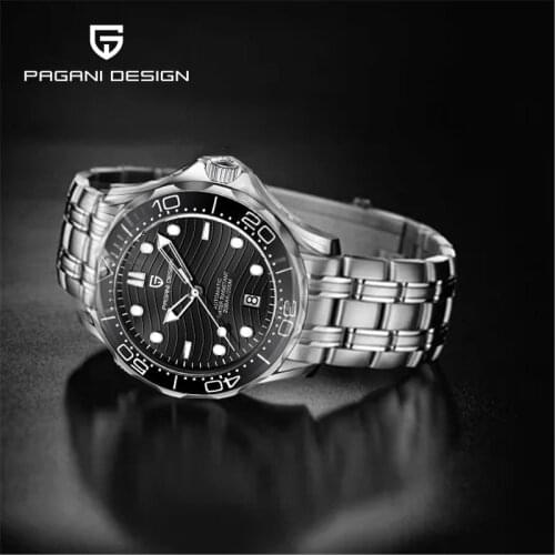 PAGANI DESIGN New Men Mechanical Wristwatches Sports Waterproof Watch for Men Sapphire Glass Automatic Watch Relogio Masculino