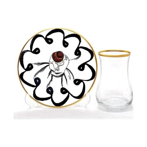 Drop Tea Set 12 pieces Whirling Dervish