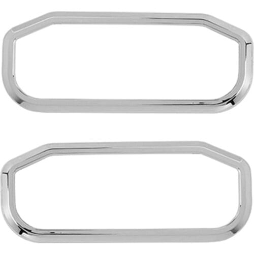 Car Door Exhaust Vent Decoration Frame Cover Stickers for Dodge Ram 1500 2010-2017 Interior Accessories