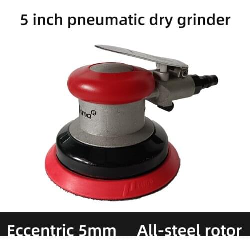 Pneumatic Orbital Sander Air Grinder，125mm/150mm Vacuum Eccentric Polishing/Grinding Machine Pneumatic Tools