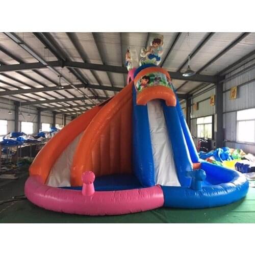 China Guangzhou) manufacturers selling inflatable slides, inflatable castles, Inflatable water slideCB-57